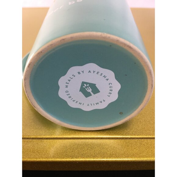 Family Inspired Meals by Ayesha Curry "I'd rather be in bed" Coffee Tea Mug Teal - Picture 10 of 12